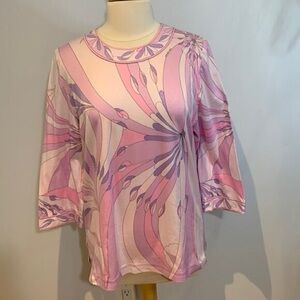 Vintage Averardo Bessi 100% cotton top size US 16-18